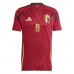 Camisa de time de futebol Bélgica Youri Tielemans #8 Replicas 1º Equipamento Europeu 2024 Manga Curta